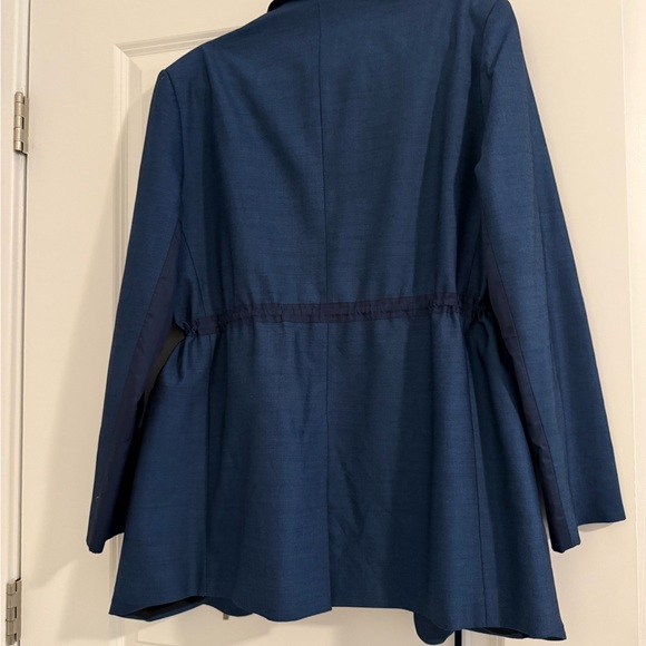 Tibi Navy Blazer with Adjustable Waist - Picture 4 of 5